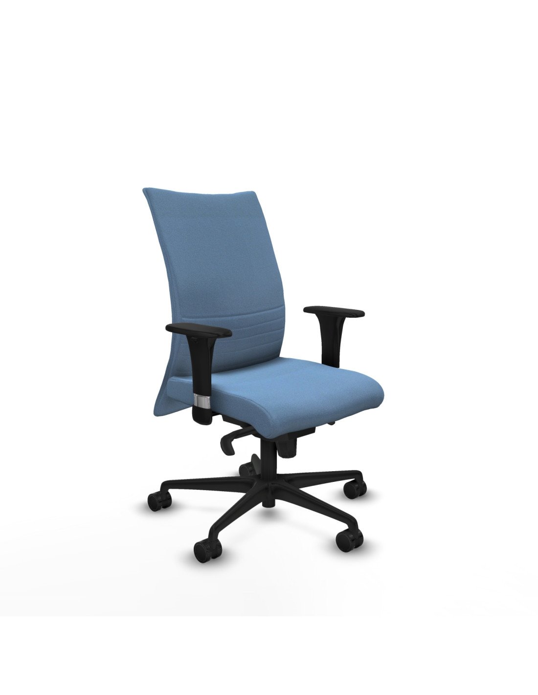 Piqueras y Crespo Albacete confidente sincro bali azul cielo brazos 1D base nailon ruedas 65 mm nailon