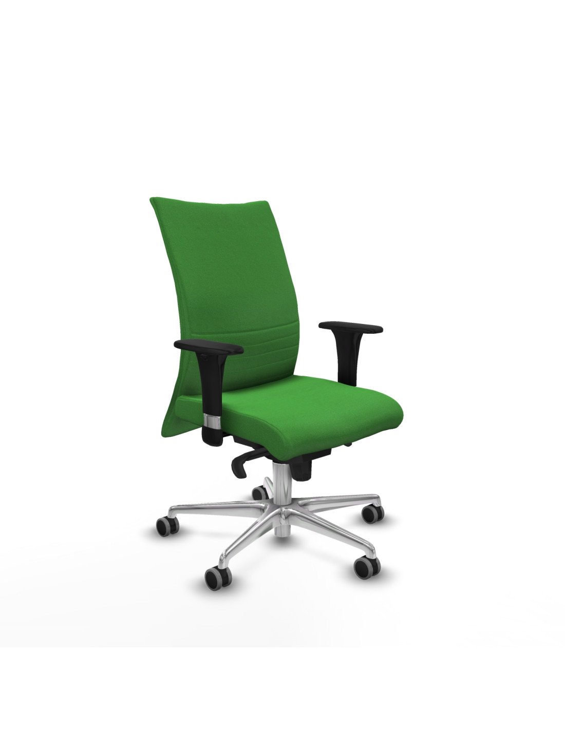 Piqueras y Crespo Albacete confidente sincro bali verde brazos 1D base aluminio ruedas 65mm engomadas