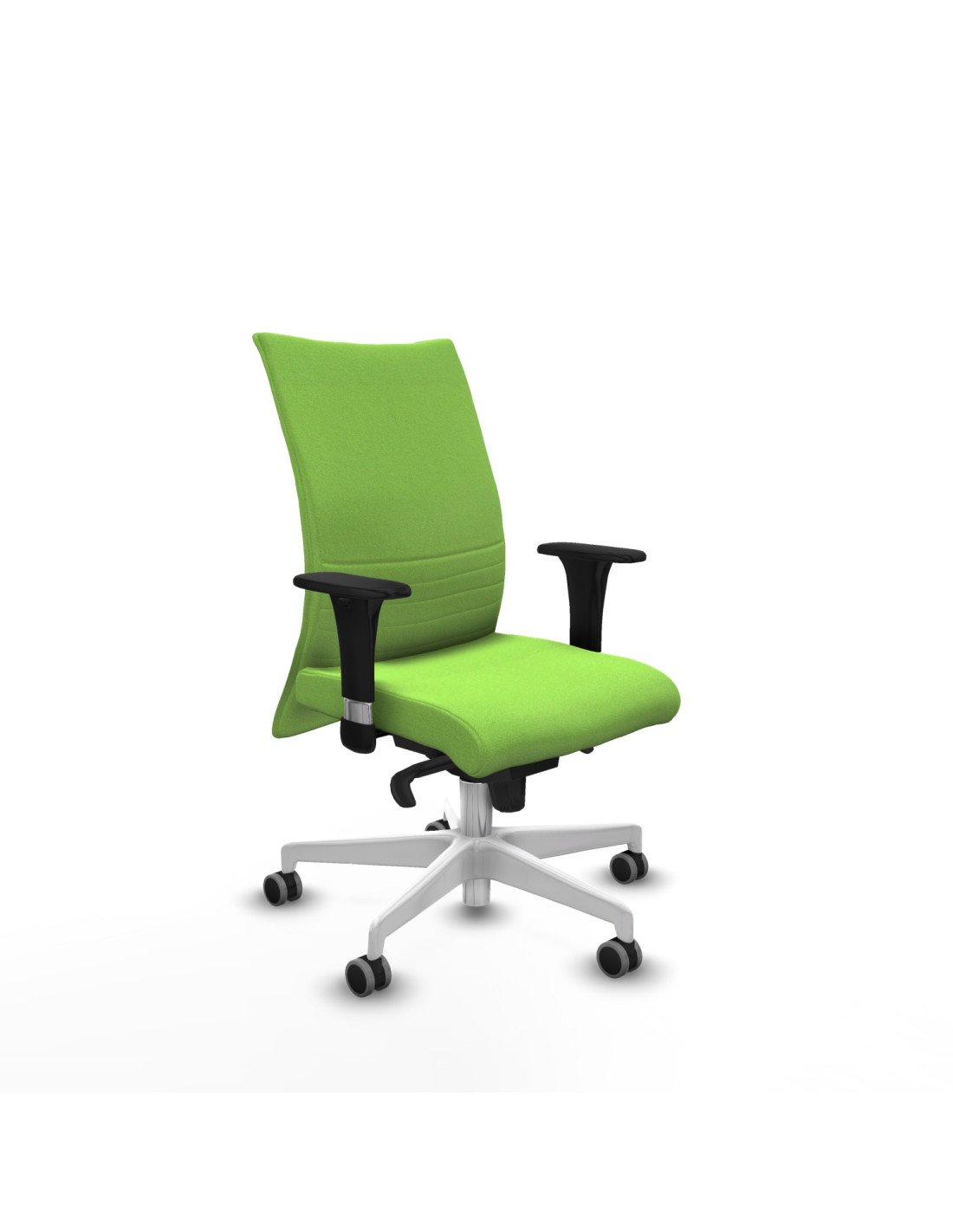 Piqueras y Crespo Albacete confidente sincro bali pistacho brazos 1D base blanca ruedas 65mm engomadas