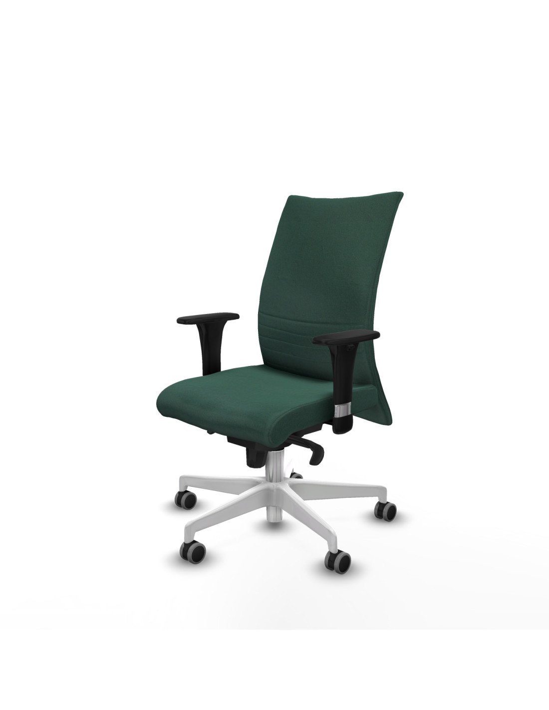 Piqueras y Crespo Albacete confidente sincro bali verde botella brazos 1D base blanca ruedas 65mm engomadas