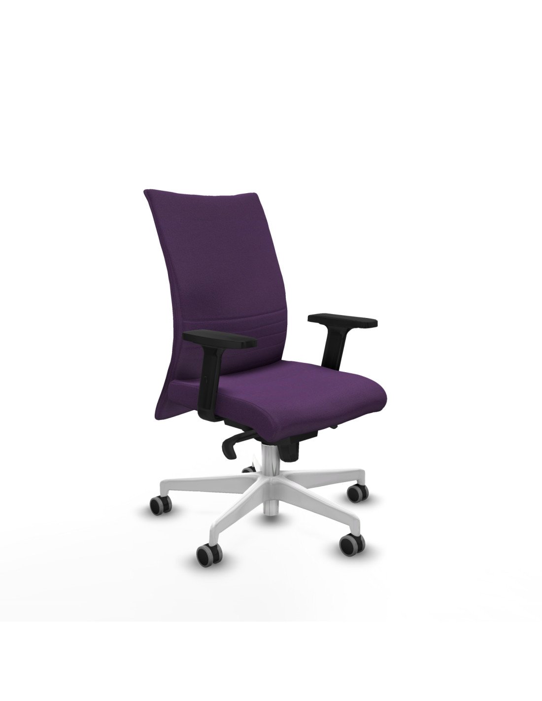 Piqueras y Crespo Albacete confidente sincro bali morado brazos 2D base blanca ruedas 65mm engomadas