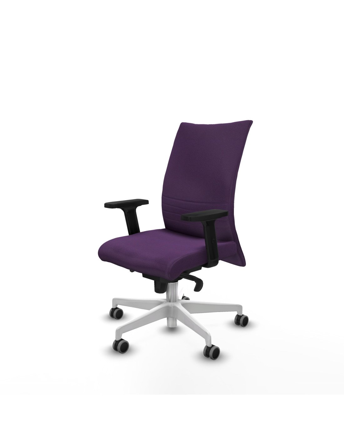 Piqueras y Crespo Albacete confidente sincro bali morado brazos 2D base blanca ruedas 65mm engomadas