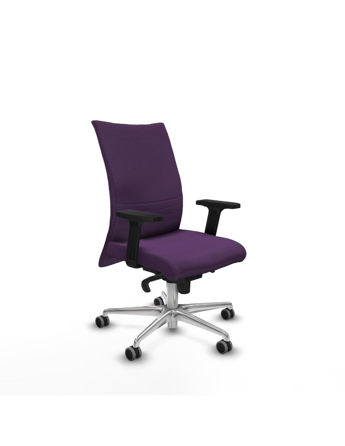 Piqueras y Crespo Albacete confidente sincro bali morado brazos 2D base aluminio ruedas 65mm engomadas