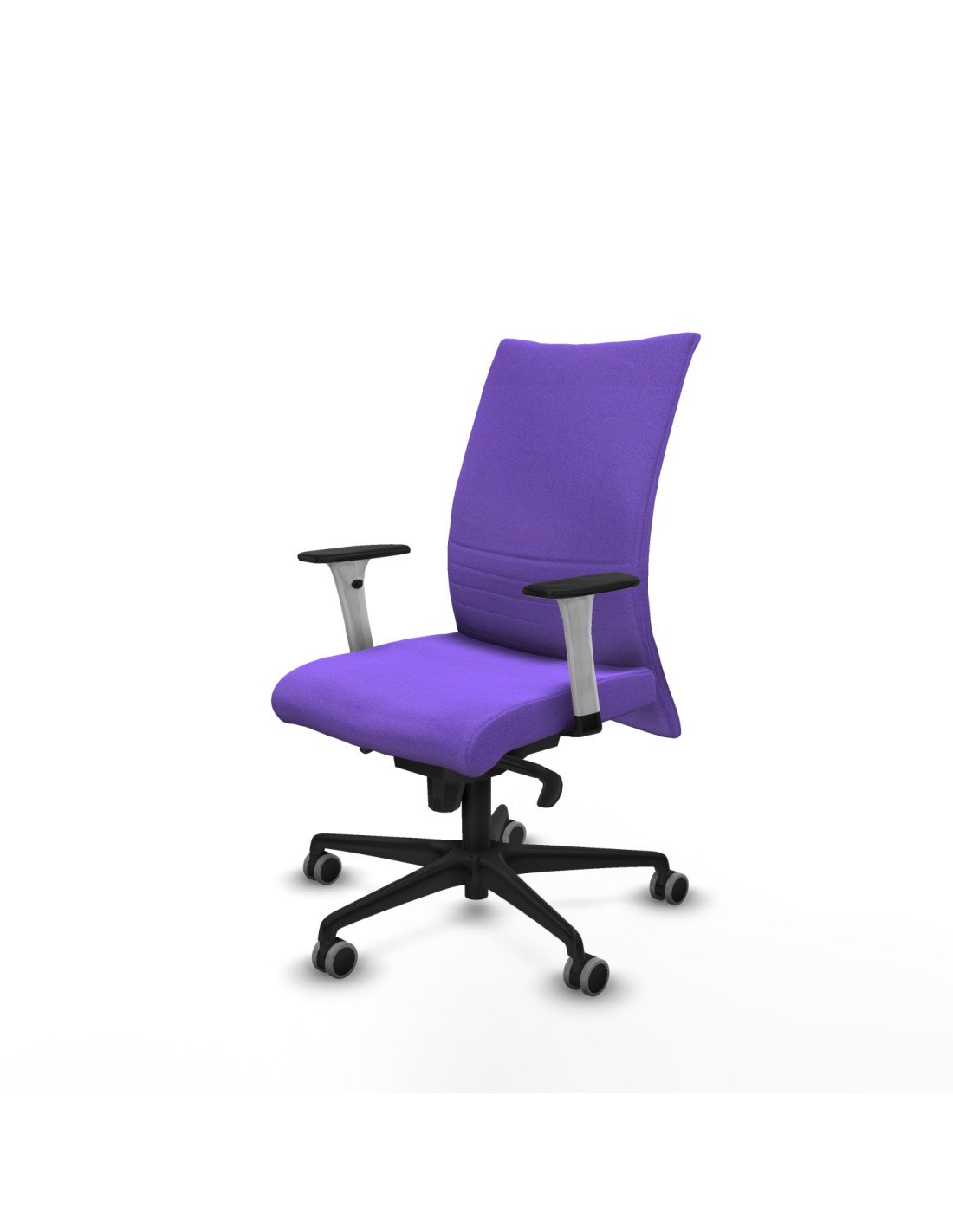 Piqueras y Crespo Albacete confidente sincro bali lila brazos 1D blancos base nailon ruedas 65mm engomadas