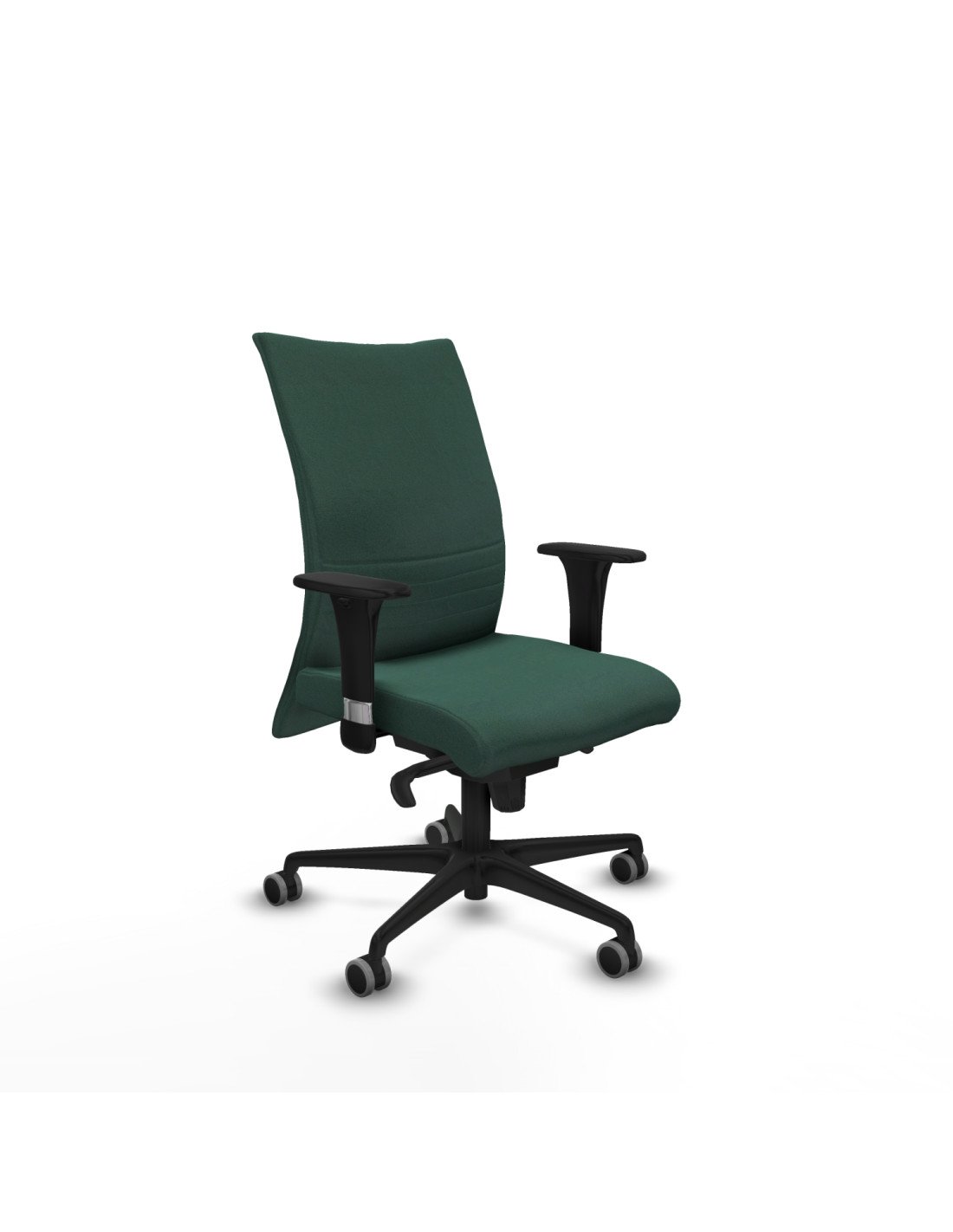 Piqueras y Crespo Albacete confidente XL sincro bali verde botella brazos 1D cromados base nailon ruedas 65mm engomadas