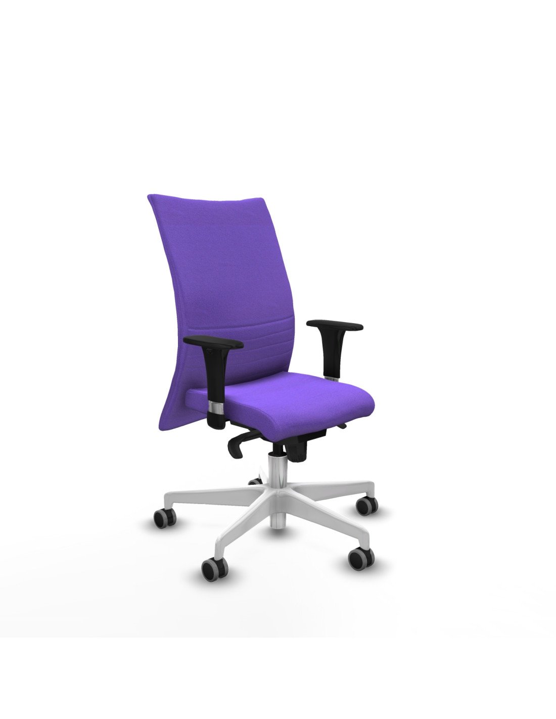 Piqueras y Crespo Albacete confidente XL sincro bali lila brazos 1D cromados base blanca ruedas 65mm engomadas