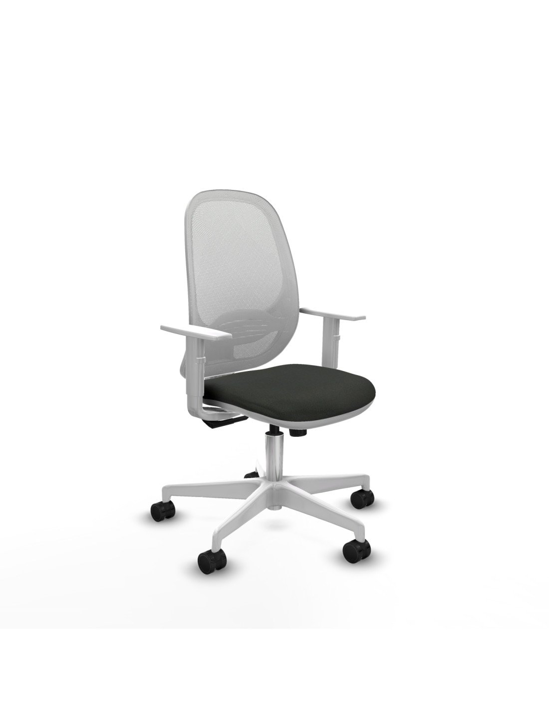 Piqueras y Crespo Cilanco blanca sincro malla blanca bali negro brazos blancos base blanca ruedas 65mm nailon