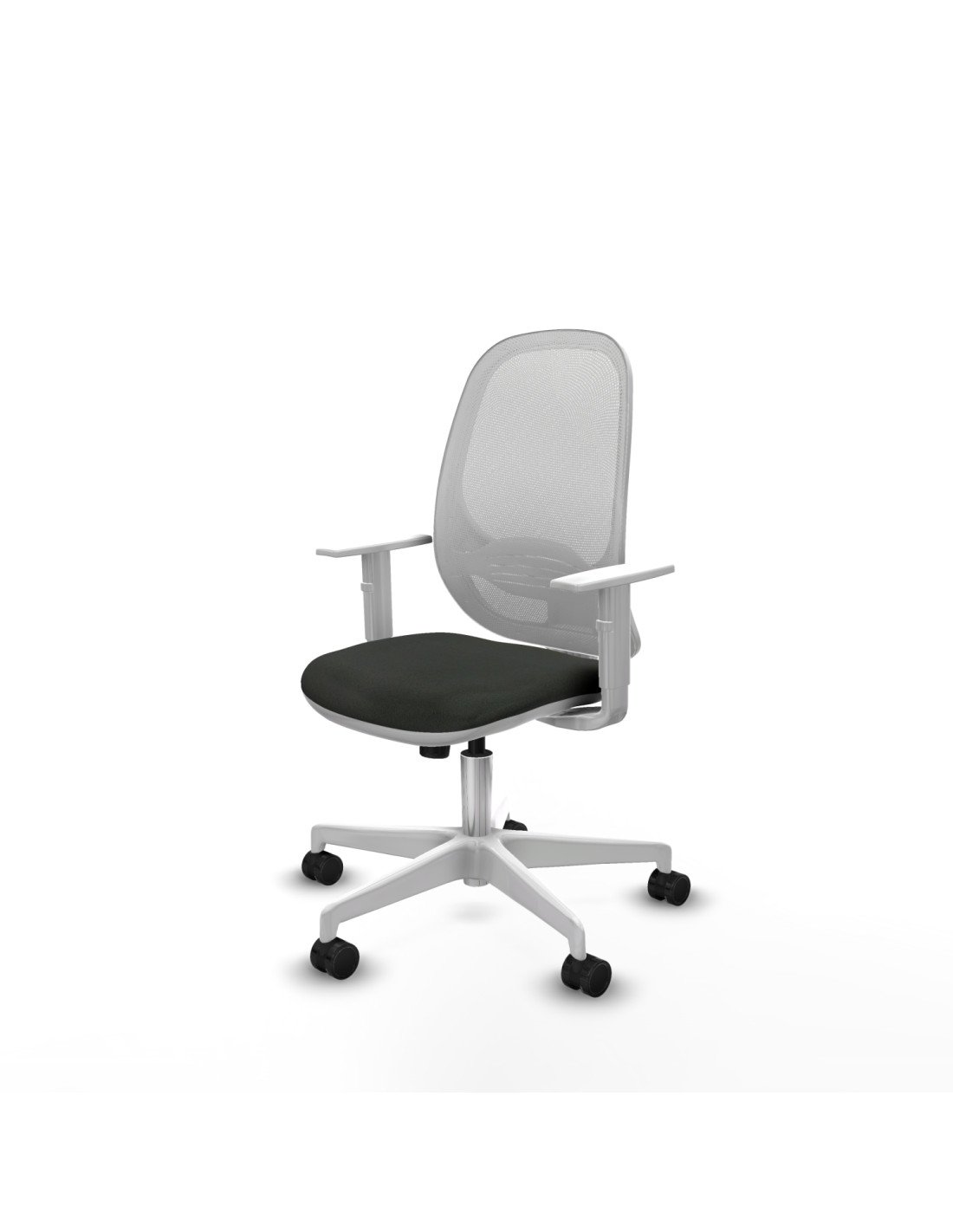 Piqueras y Crespo Cilanco blanca sincro malla blanca bali negro brazos blancos base blanca ruedas 65mm nailon