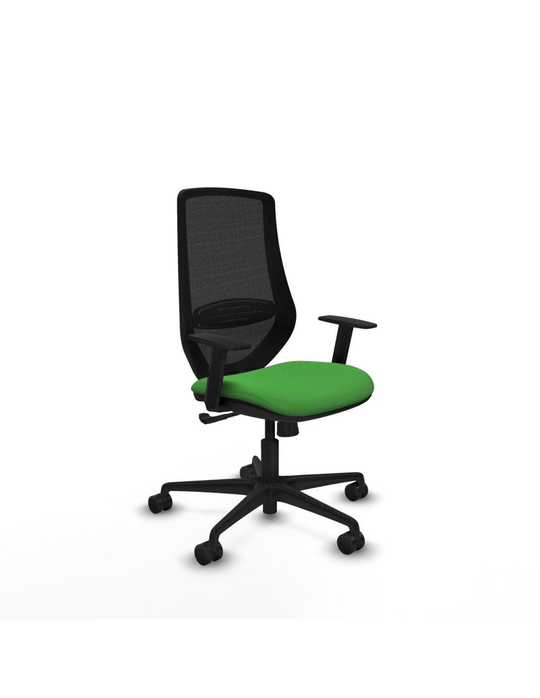 Piqueras y Crespo Mardos sincro bali verde brazos 1D base nailon ruedas 65mm nailon