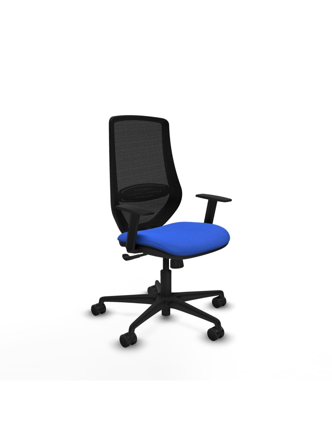 Piqueras y Crespo Mardos sincro bali azul brazos 1D base nailon ruedas 65mm nailon