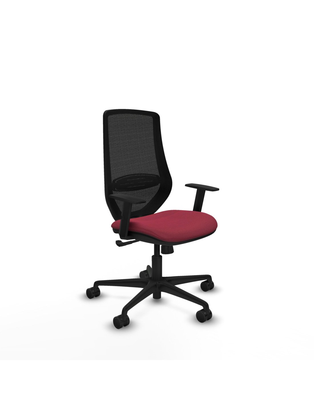 Piqueras y Crespo Mardos sincro bali granate brazos 1D base nailon ruedas 65mm nailon