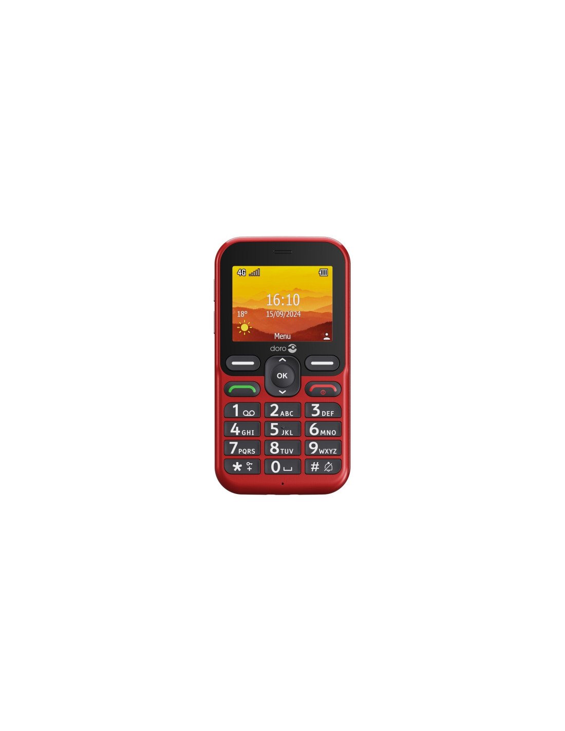 Doro Leva L10 6,1 cm (2.4") 120,7 g Rojo Característica del teléfono