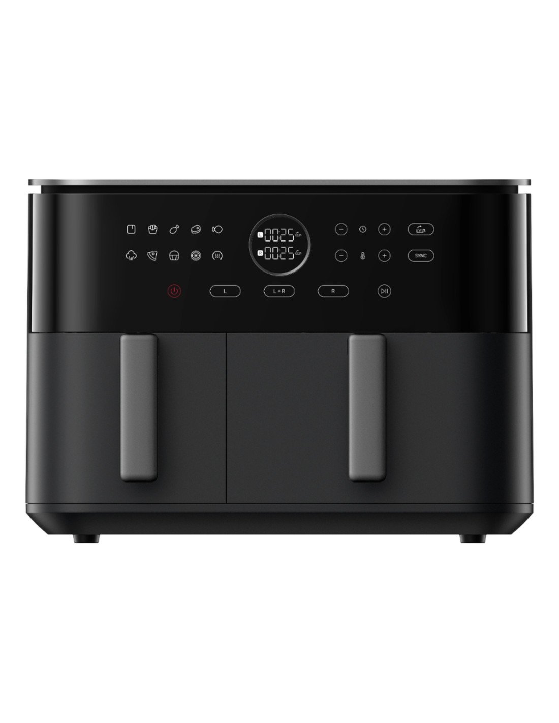 Xiaomi MAF-D1001 Doble 10 L Independiente 2700 W Freidora de aire caliente Negro