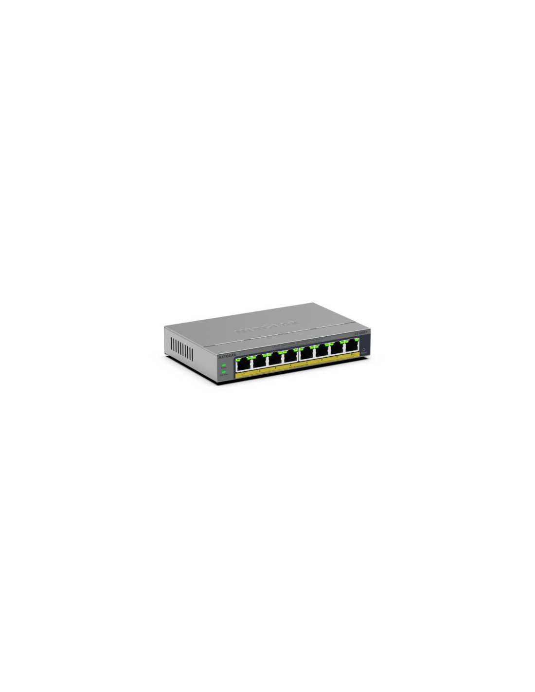 NETGEAR GS108EP Gestionado L2/L3 Gigabit Ethernet (10/100/1000) Gris