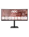 AOC E4 CU34E4CV pantalla para PC 86,4 cm (34") 3440 x 1440 Pixeles UltraWide Quad HD LCD Negro
