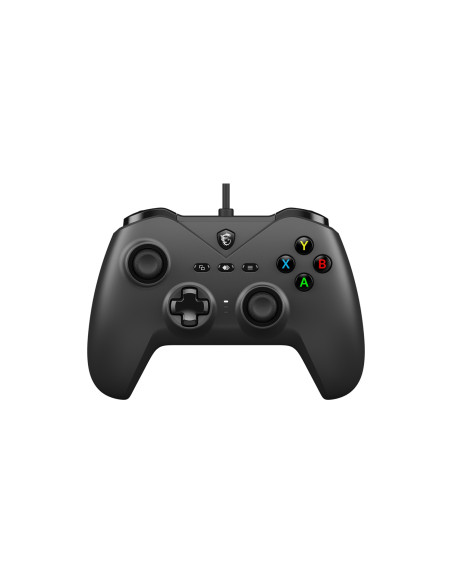 MSI FORCE GC200 mando y volante Negro USB Gamepad Analógico/Digital Android, PC