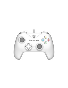 MSI FORCE GC200 WHITE mando y volante Blanco USB Gamepad Analógico/Digital Android, PC