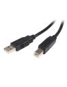 CABLE STARTECH USB A-B 2m 480 Mbit/s NEGRO USB2HAB2M