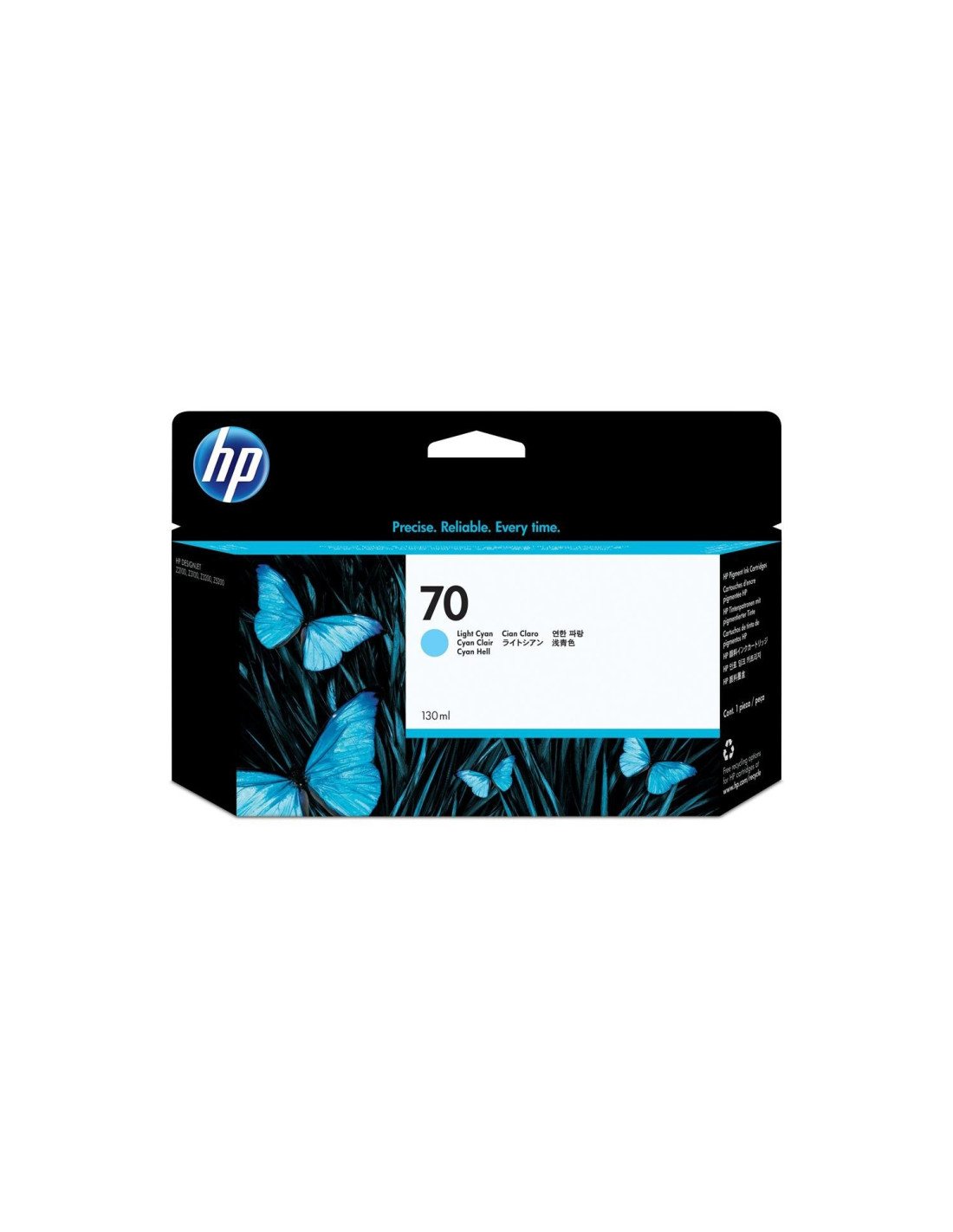 CARTUCHO HP 70 C9390A CIAN CLARO