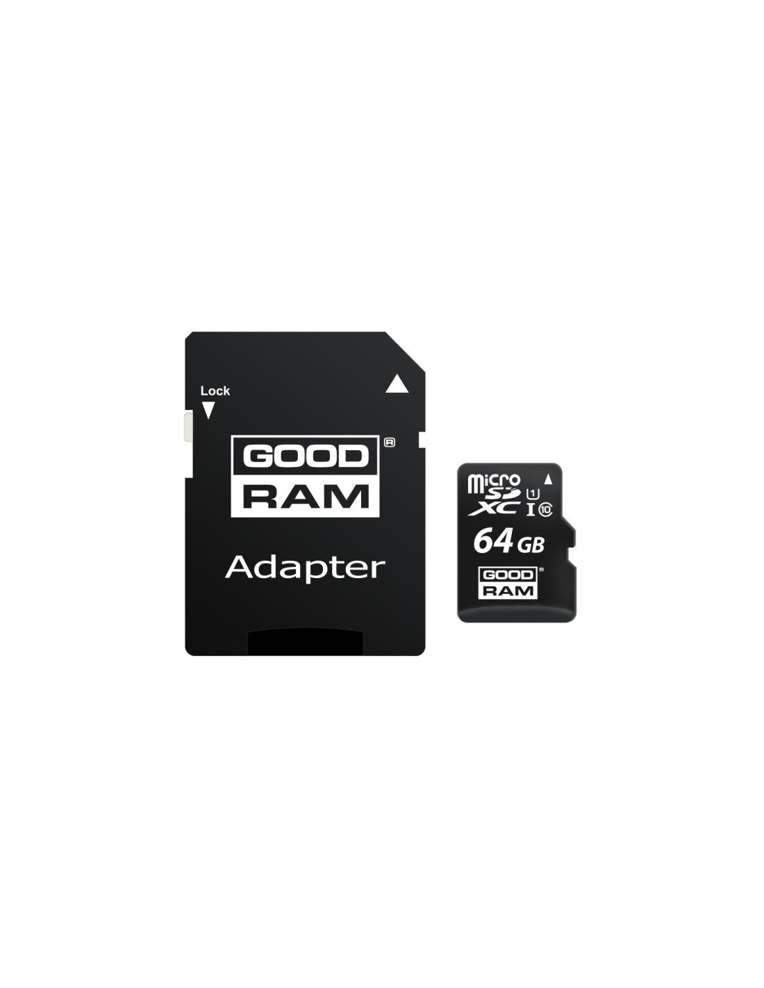 MEMORIA MICROSDXC GOODRAM M1AA 64GB ADAPTADOR NEGRO M1AA-0640R12