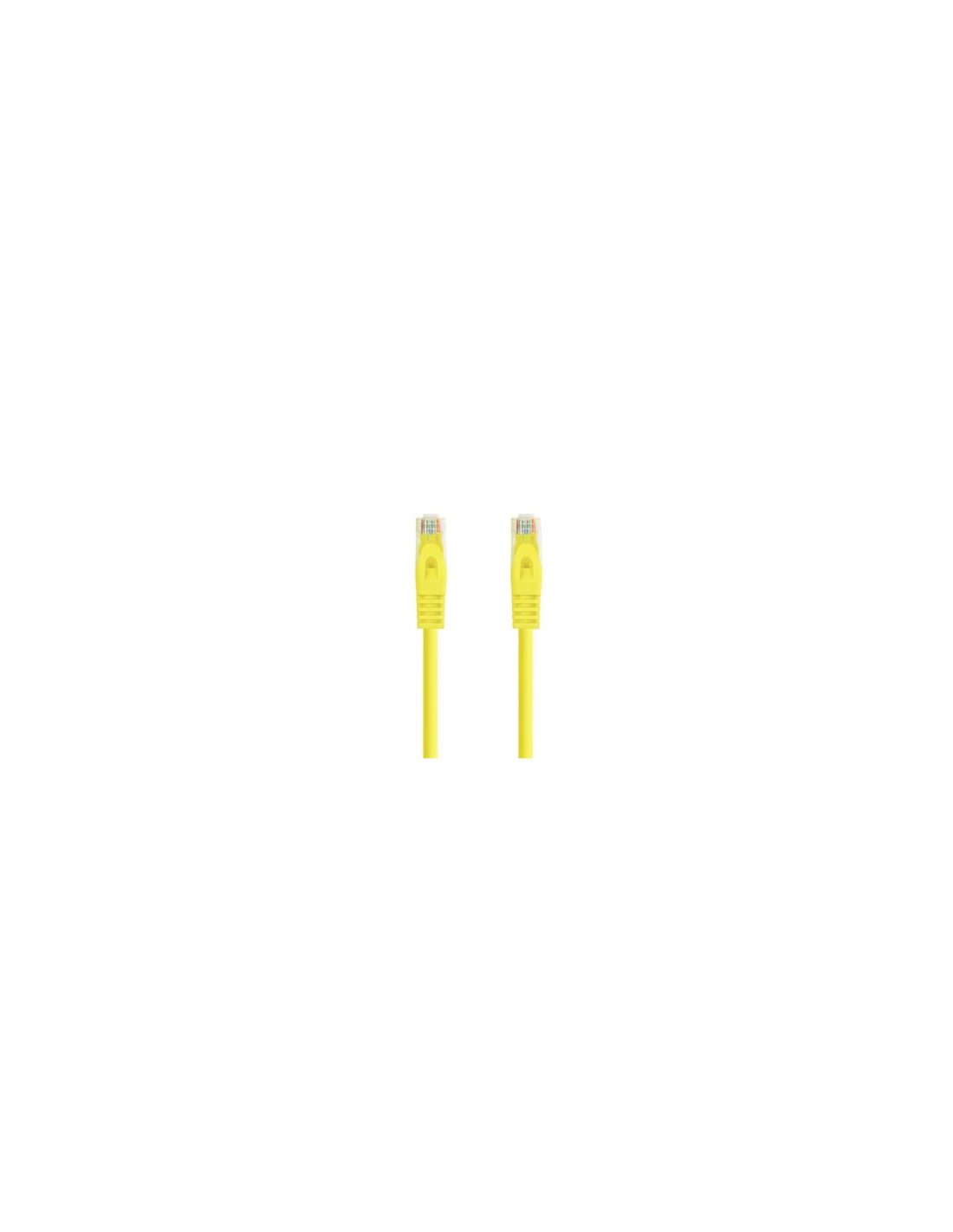 LATIGUILLO NANOCABLE RJ45 UTP CAT6A 2M AMARILLO 10.20.1802-Y