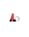 StarTech.com Adaptador Cable SATA Slimline 13 Pines a Molex Macho LP4 y SATA - Rojo