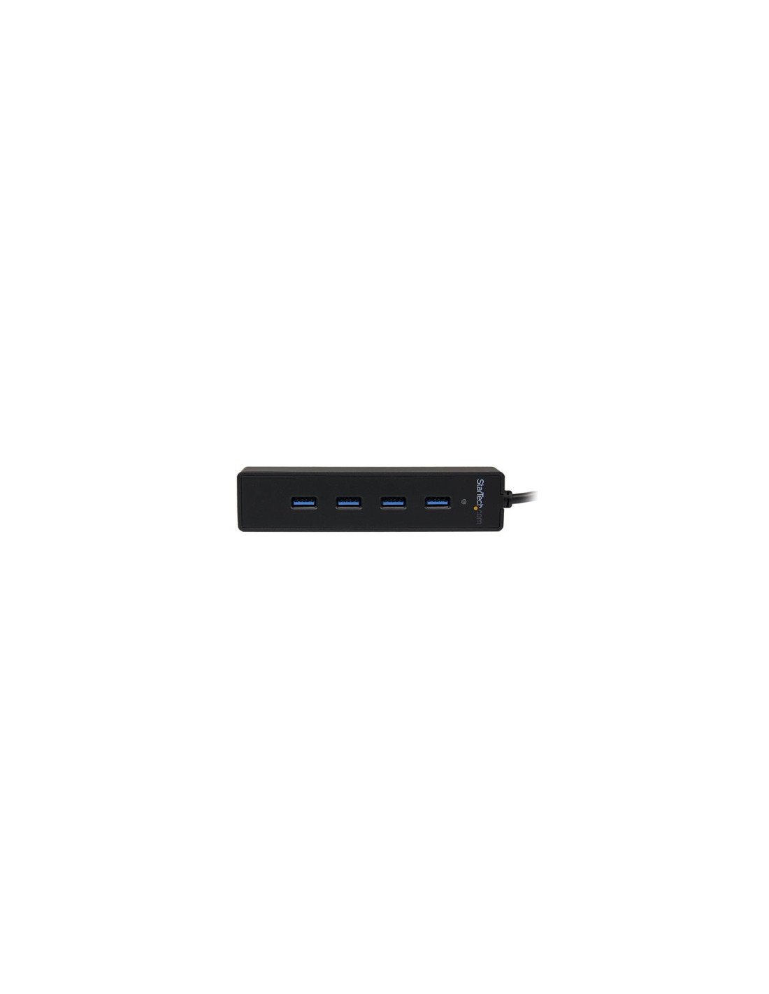 StarTech.com Adaptador Concentrador Hub Ladrón USB 3.1 Super Speed Portátil de 4 Puertos Salidas - Negro