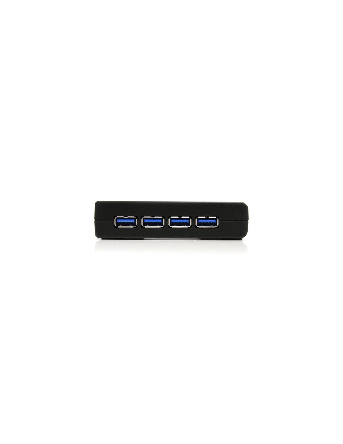 StarTech.com Adaptador Concentrador Hub Ladrón USB 3.1 Super Speed 4 Puertos Salidas PC Mac - Negro