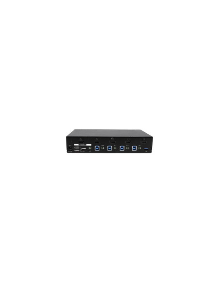 StarTech.com Switch Conmutador KVM de 4 Puertos HDMI 1080p con USB 3.0 - Negro
