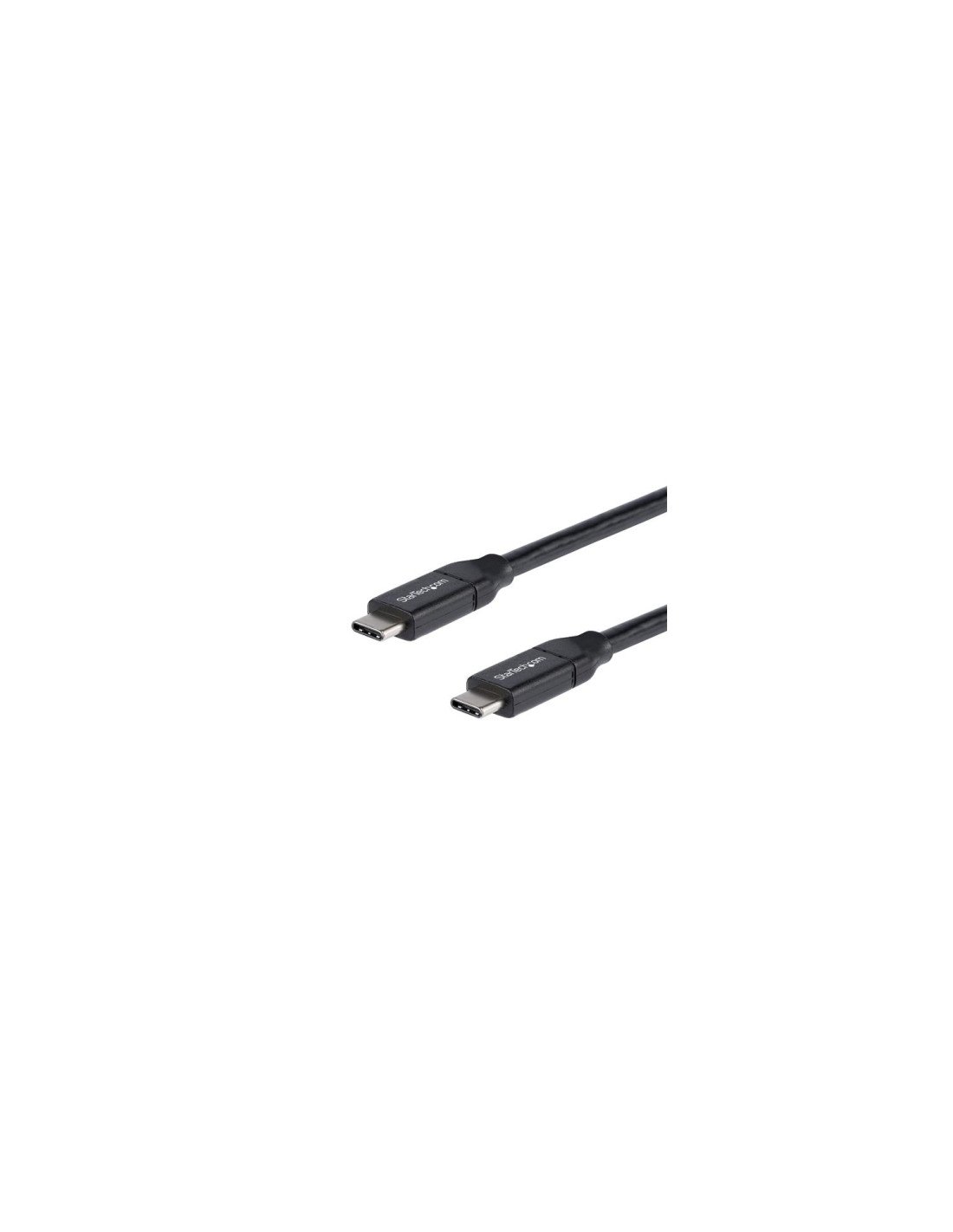 StarTech.com Cable de 50cm USB-C a USB-C Macho a Macho con capacidad para Entrega de Alimentación de 5A - Cable de Carga USBC - 
