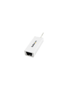 StarTech.com Adaptador Tarjeta de Red Externa NIC USB 3.0 a 1 Puerto Gigabit Ethernet 1Gbps RJ45 USBA Blanco 2