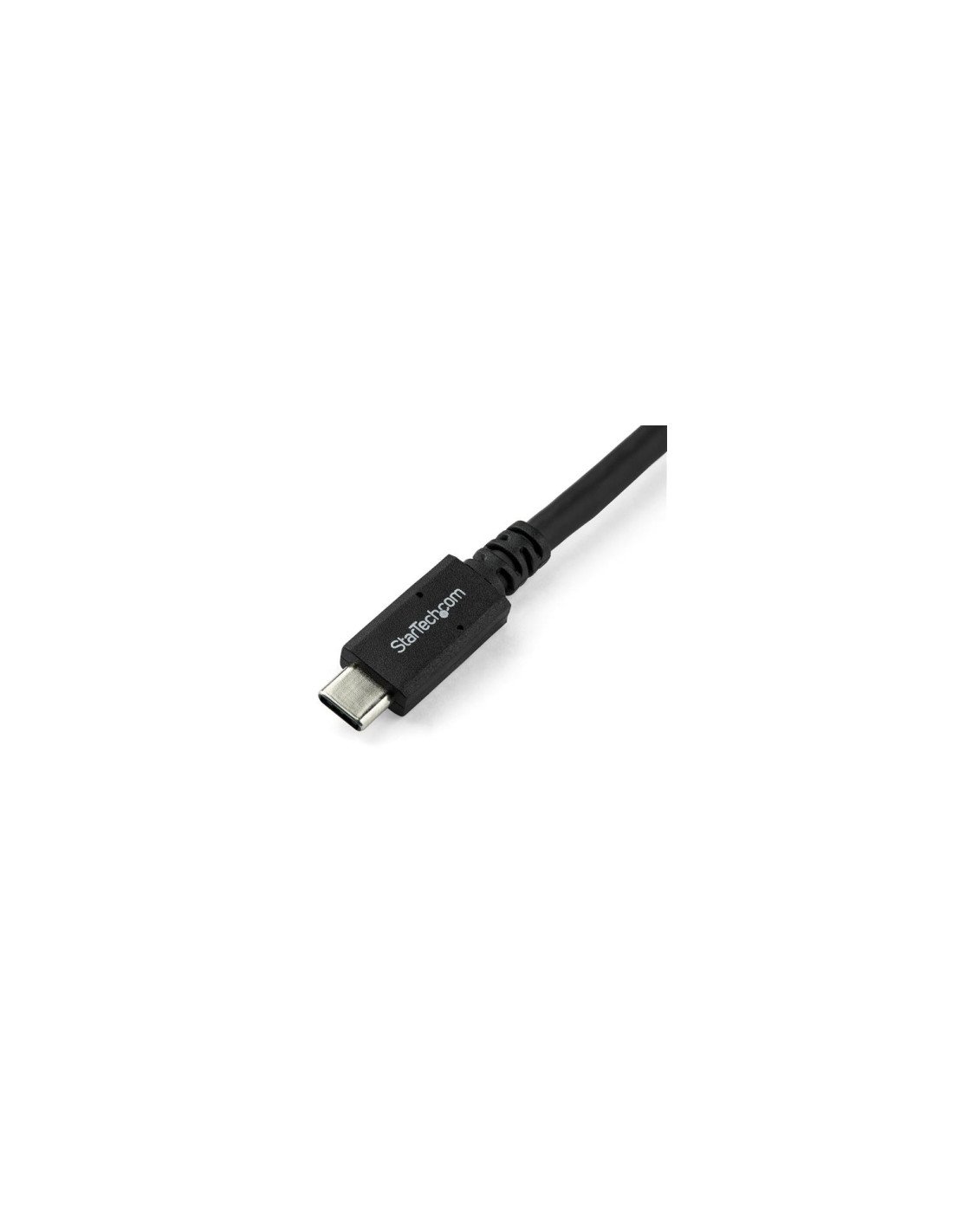 StarTech.com Cable de 1.8m USB-C a USB-C con capacidad para Entrega de Alimentación de 5A - macho a macho - negro