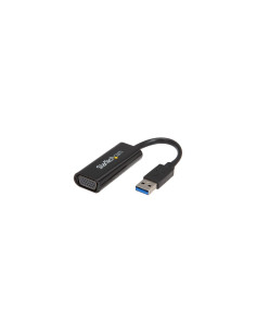 StarTech.com Adaptador Gráfico Conversor USB 3.0 a VGA - Cable Convertidor Compacto de VÍ­deo - 1920x1200 / 1080p negro
