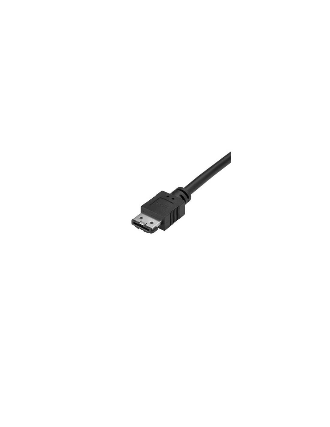 StarTech.com Cable de 1m Usb 3.0 Adaptador USB-C a eSATA - Cable Conversor USB Tipo C a eSATA - negro