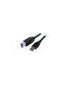 StarTech.com Cable USB 3.1 SuperSpeed de 3 metros - Usb A Macho a Usb B Macho negro