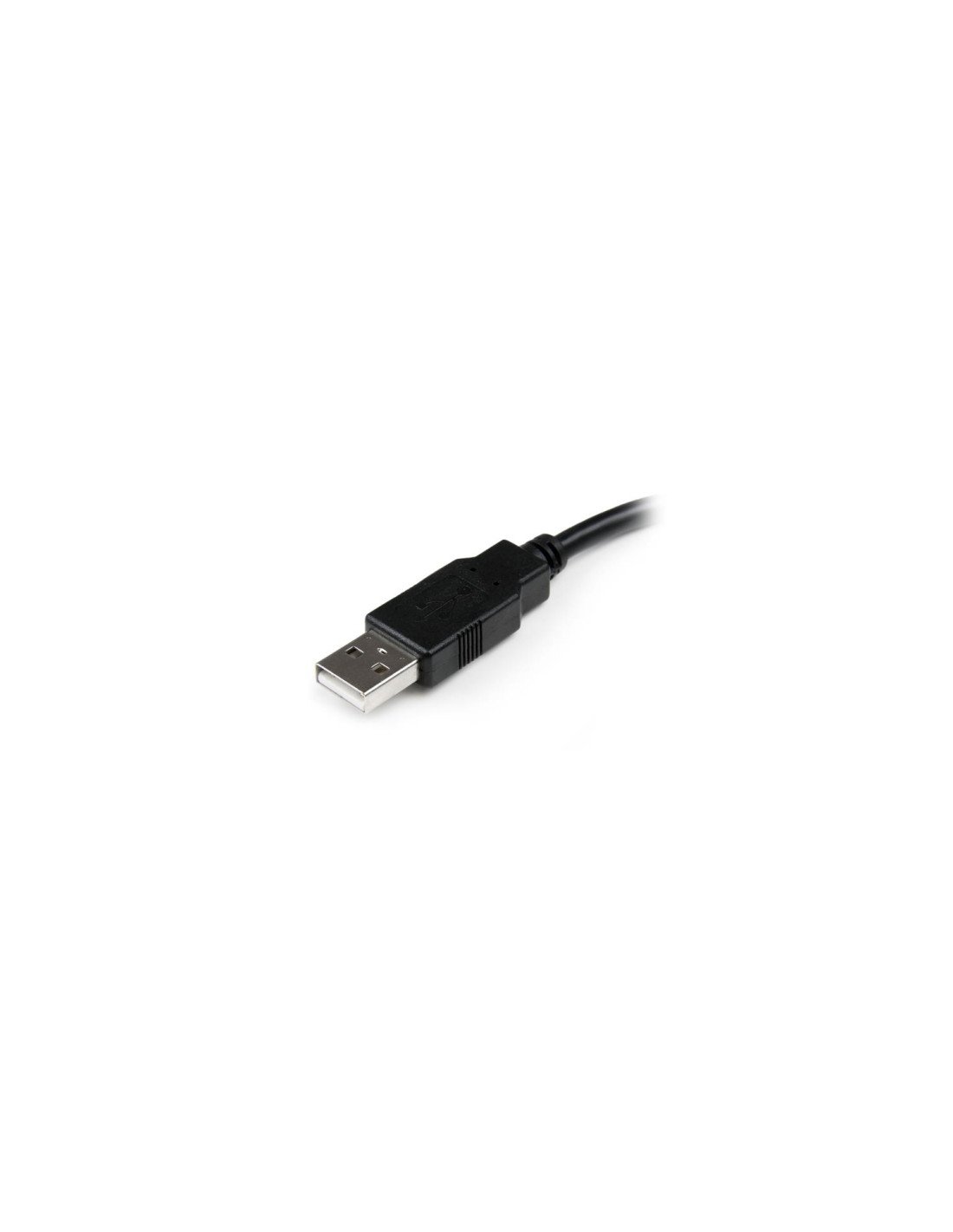 StarTech.com Cable de 0.15m de Extensión Alargador USB 2.0 Tipo-A Macho a USB A Hembra negro