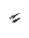 StarTech.com Cable usb 2.0 tipo-a macho a usb tipo-c macho 2m negro RUSB2AC2MB
