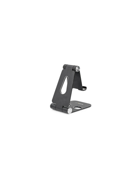 StarTech.com Soporte para tablet y smartphone universal multiangulo de aluminio negro USPTLSTNDB