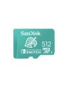 Memoria microsdxc sandisk flash 512gb UHS-I verde SDSQXAO-512G-GNCZN