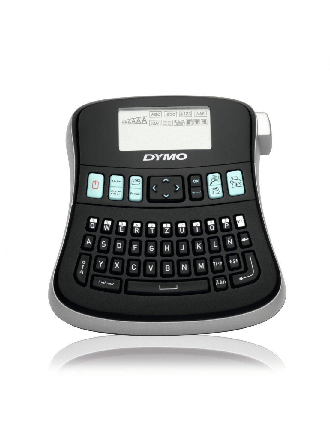 DYMO LabelManager &trade 210D QWERTZ Transferencia Termica Impresora Tikets/Etiquetas 180x180 DPI Negro,Plata