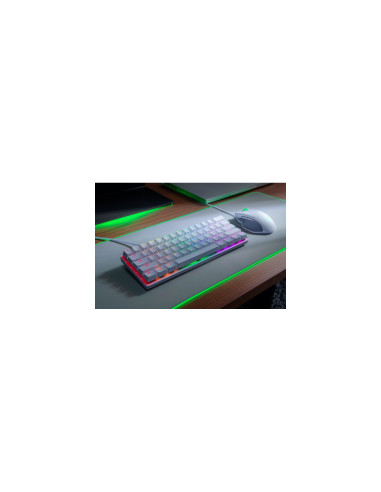 Razer huntsman mini teclado usb qwerty internacional de ee.uu blanco