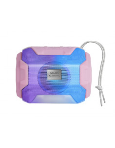 Mars Gaming MSBAXP, Altavoz Bluetooth RGB, Compacto,10W, 2