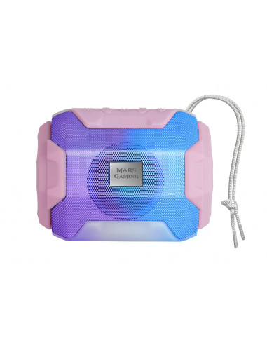 Mars Gaming MSBAXP, Altavoz Bluetooth RGB, Compacto,10W,