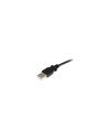 StarTech.com Cable Adaptador de Alimentación de 0,9 m USB a Conector Coaxial Tipo H 5V DC - Macho a Macho Negro