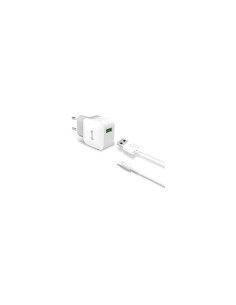 Celly TCUSBLIGHT cargador de dispositivo móvil Universal Blanco