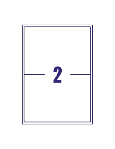 Avery L7168-15 Etiqueta para impresora autoadhesiva blanco 2