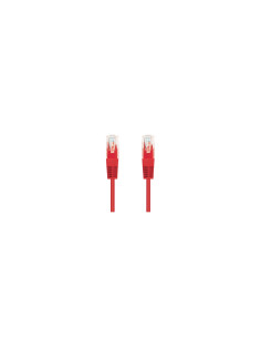 Nanocable Cable Red Latiguillo RJ45 CAT.6 UTP AWG24, Rojo, 30 cm 2