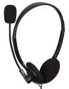 Gembird MHS-123 auricular y casco Auriculares Alámbrico Diadema Llamadas/Música Negro