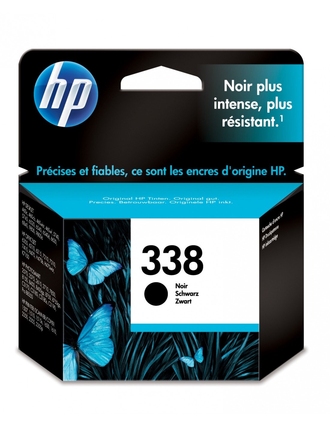 HP Cartucho de tinta original 338 negro