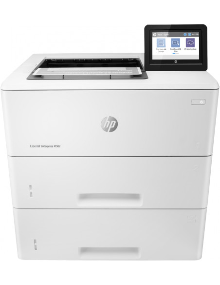 HP LaserJet Enterprise Impresora M507x, Estampado, Impresión desde USB frontal Itinerancia Impresión a doble cara